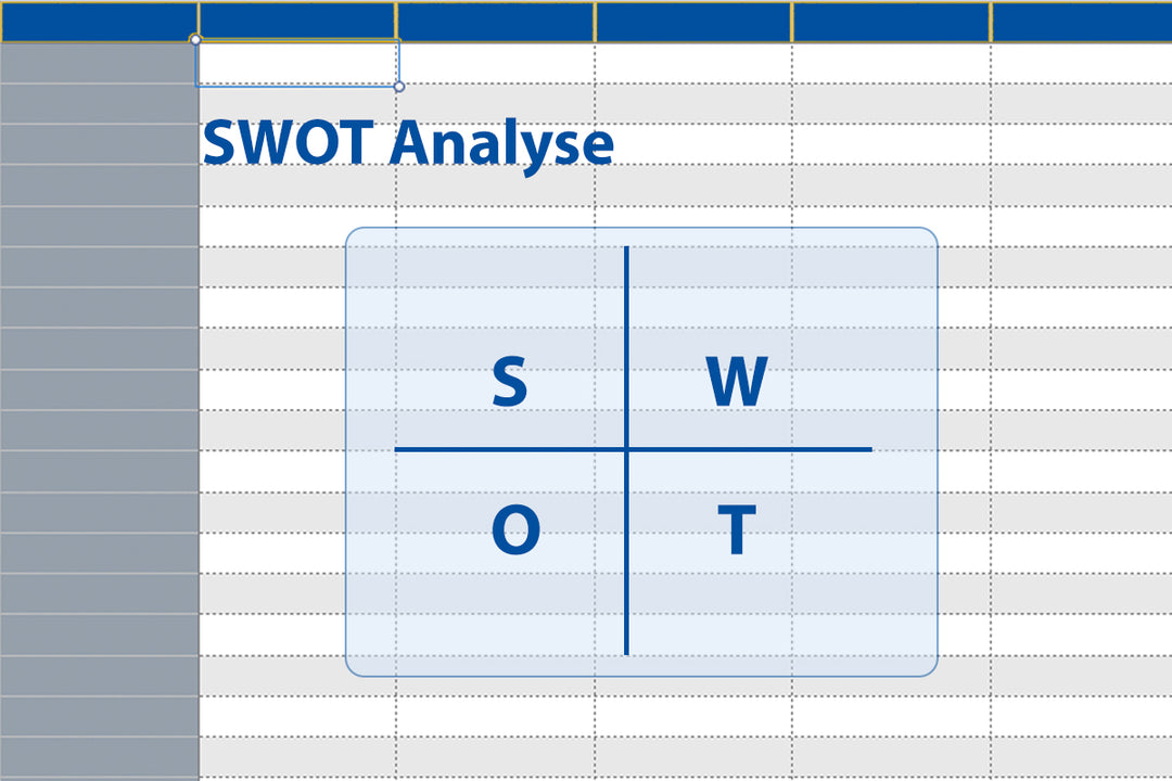 Die SWOT Analyse mit Excel Vorlage