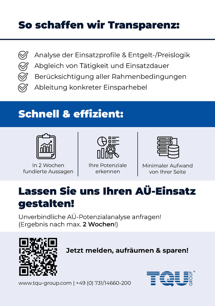 AÜ-Potenzialanalyse