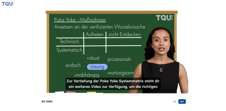 Grundlagen 8D Methode - Digitalseminar