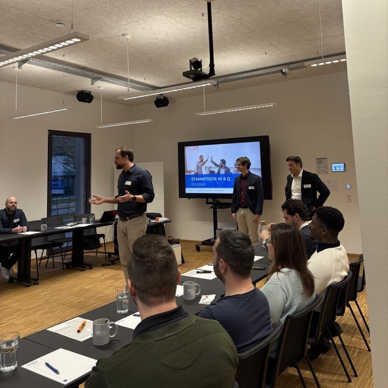 KI und Q Stammtisch - Austausch statt Theorie