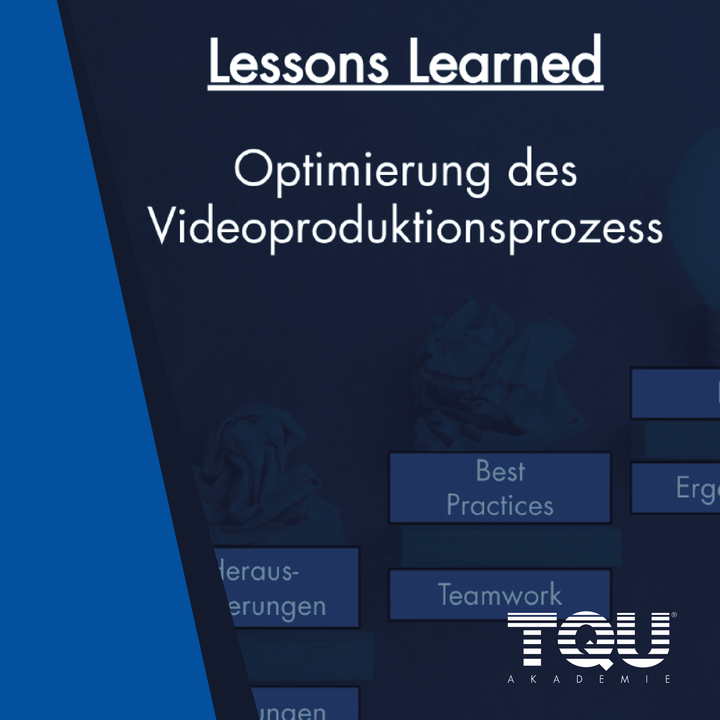 Lessons Learned Videos für Projekt- und Prozesswissen